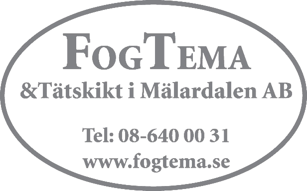 Fogtema & Tätskikt